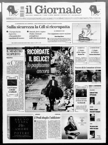 Il giornale : quotidiano del mattino